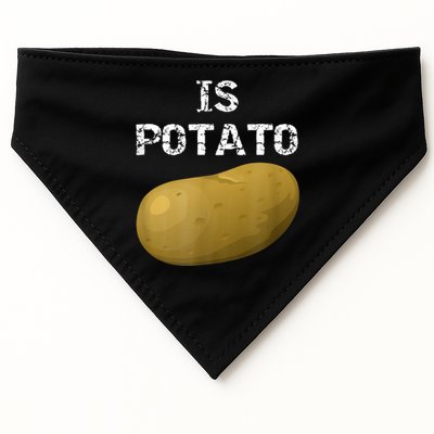 Is Potato As Seen On Late Night Television USA-Made Doggie Bandana