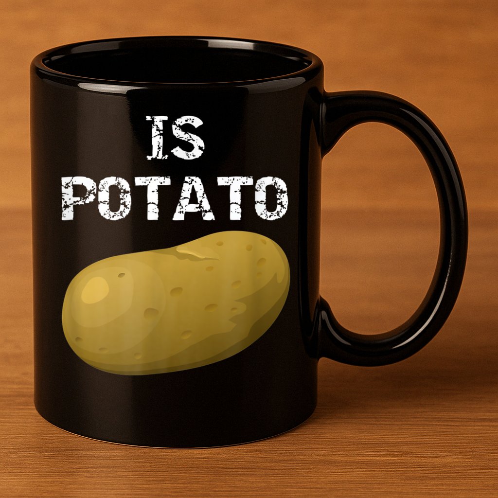 Is Potato As Seen On Late Night Television 11oz C Handle Ceramic Mug
