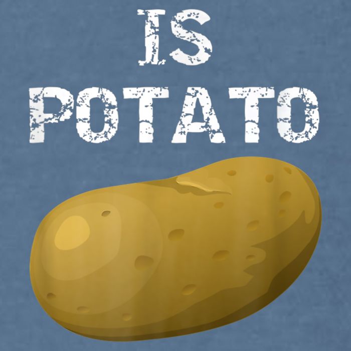 Is Potato As Seen On Late Night Television Garment-Dyed Sweatshirt