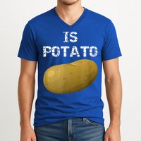 Is Potato As Seen On Late Night Television V-Neck T-Shirt