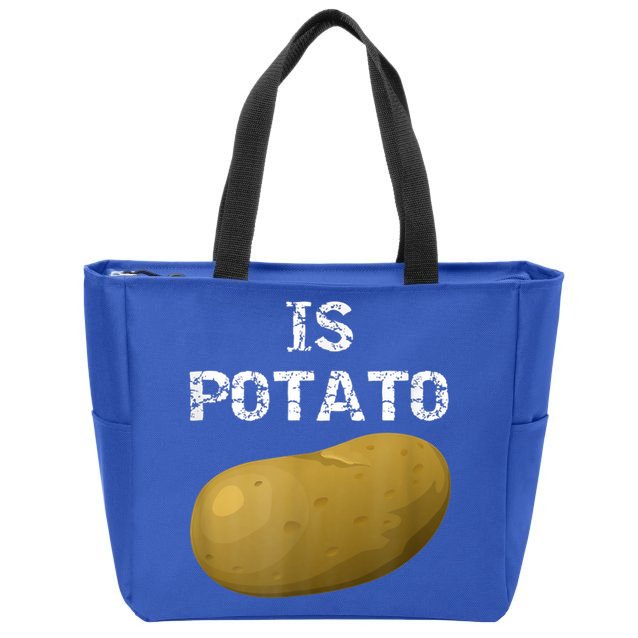 Is Potato As Seen On Late Night Television Zip Tote Bag