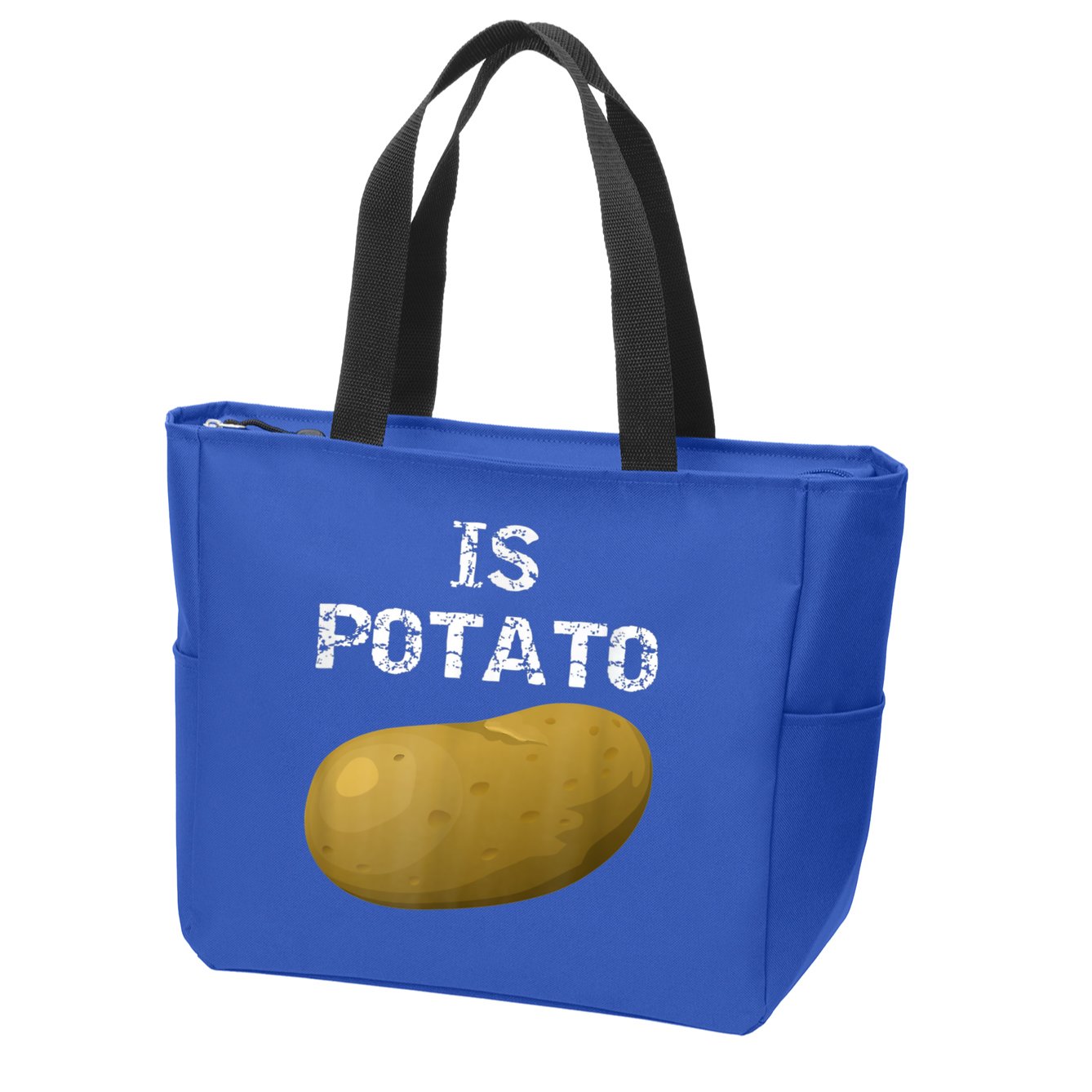 Is Potato As Seen On Late Night Television Zip Tote Bag
