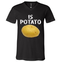 Is Potato As Seen On Late Night Television V-Neck T-Shirt