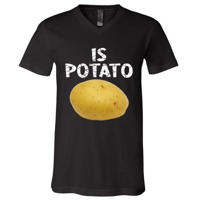 Is Potato As Seen On Late Night Television V-Neck T-Shirt