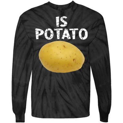 Is Potato As Seen On Late Night Television Tie-Dye Long Sleeve Shirt