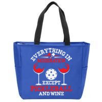 Inspired Pickleball And Pickleball Gift Zip Tote Bag