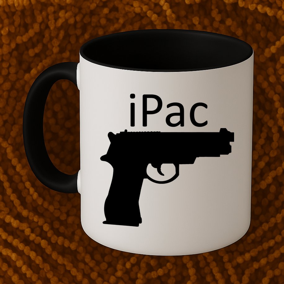 iPac Pack Gun Mug