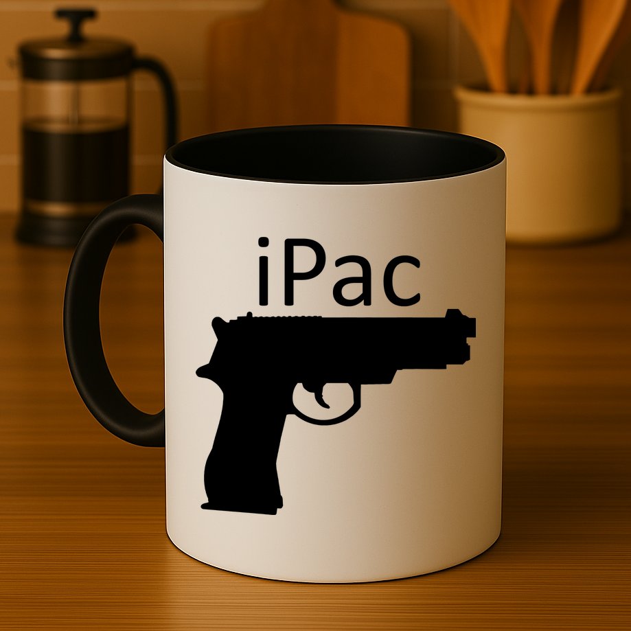 iPac Pack Gun Mug