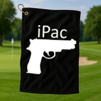 iPac Pack Gun Golf Towel