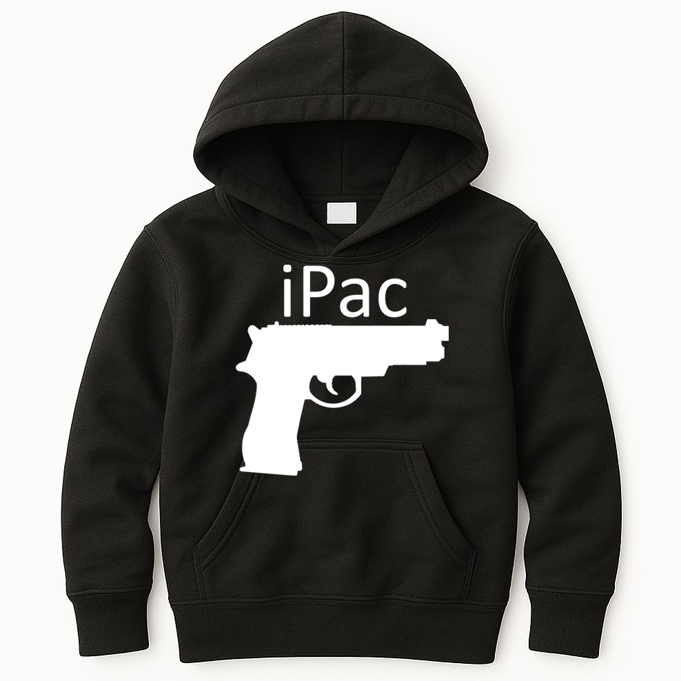 iPac Pack Gun Kids Hoodie
