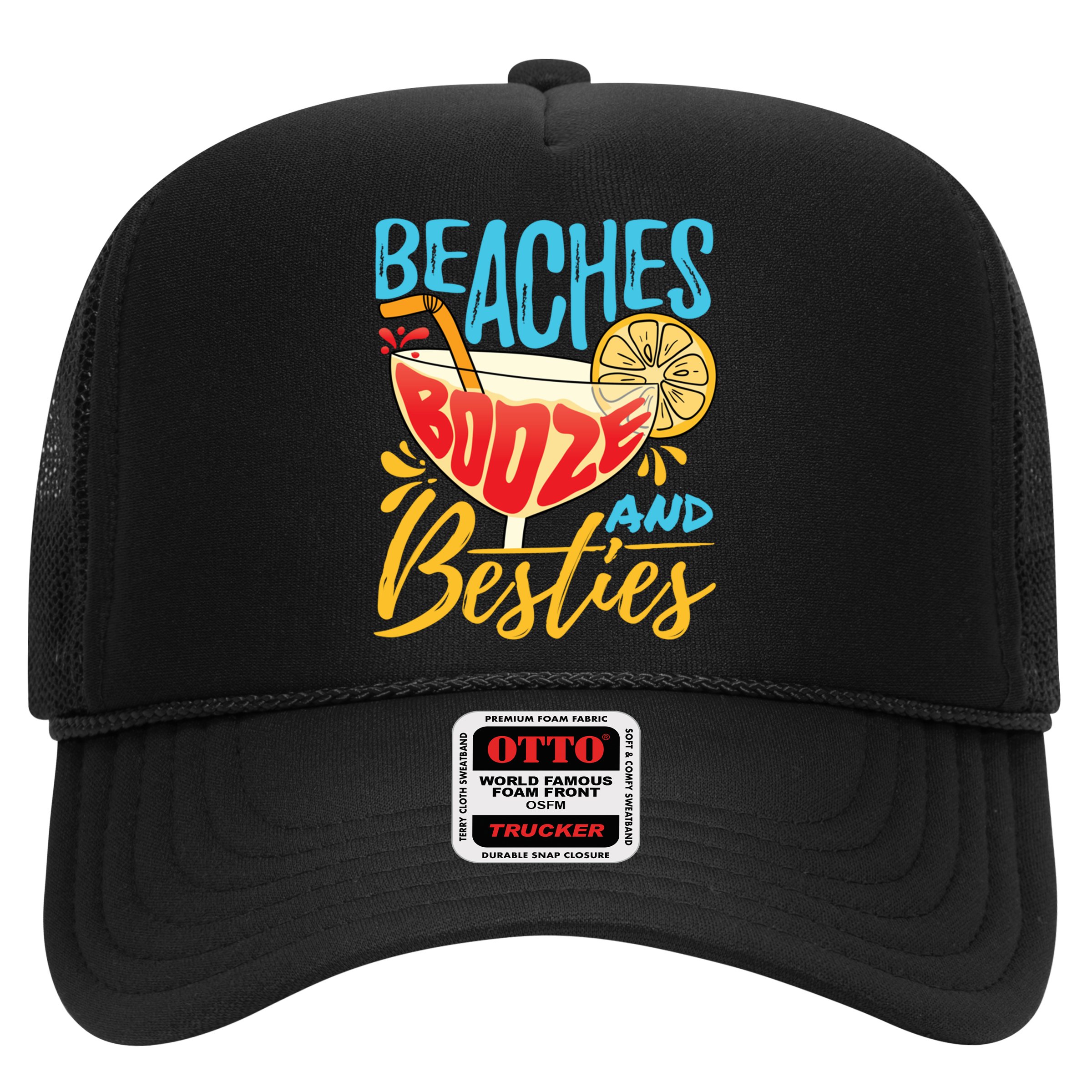 Island Party Beach Bachelorette Gift Beaches Booze And Besties Meaningful Gift Hat