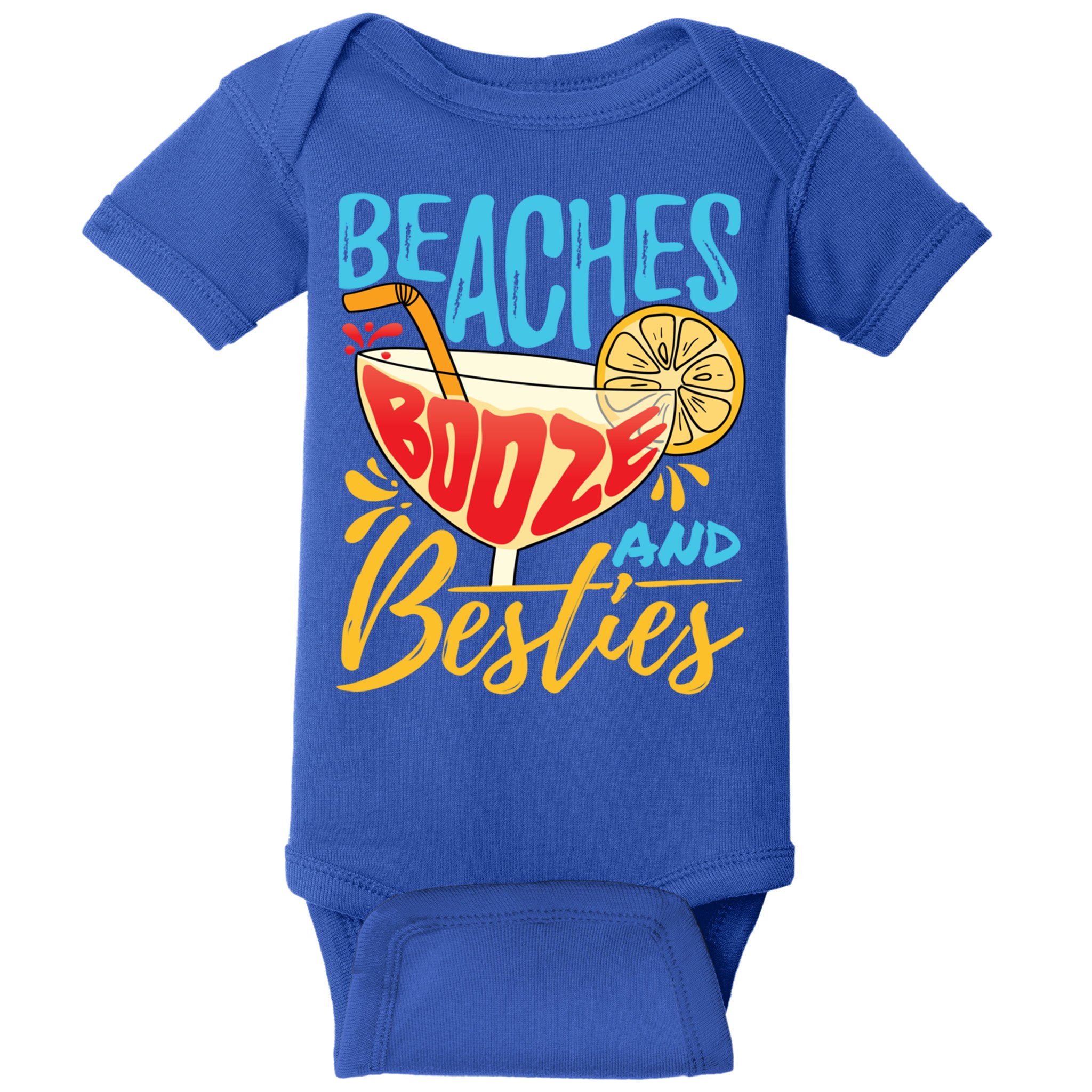 Island Party Beach Bachelorette Gift Beaches Booze And Besties Meaningful Gift Baby Bodysuit