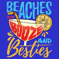 Island Party Beach Bachelorette Gift Beaches Booze And Besties Meaningful Gift Visor