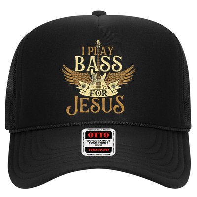 I Play Bass For Jesus Bassist Musician Bass Guitar Music Hat