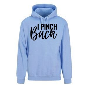 I Pinch Back Unisex Surf Hoodie