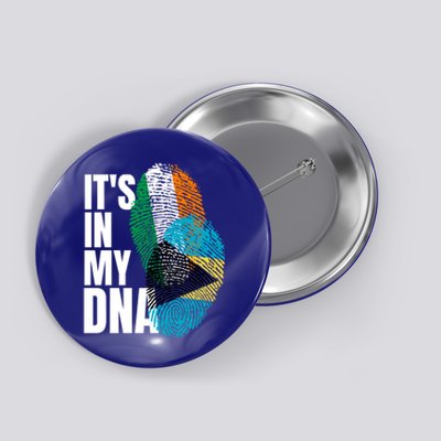 Irish Plus Bahamian Mix Dna Flag Heritage Gift Button