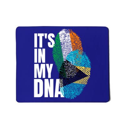 Irish Plus Bahamian Mix Dna Flag Heritage Gift Mousepad