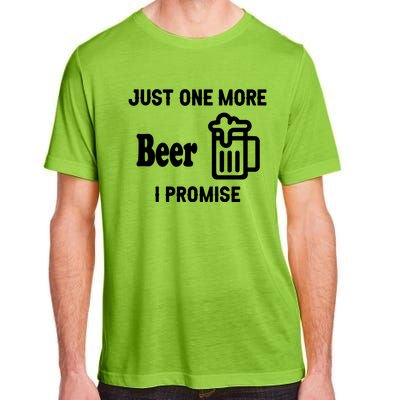 I Promise Beer Lovers Just Adult ChromaSoft Performance T-Shirt