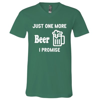 I Promise Beer Lovers Just V-Neck T-Shirt