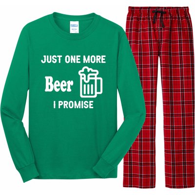 I Promise Beer Lovers Just Long Sleeve Pajama Set