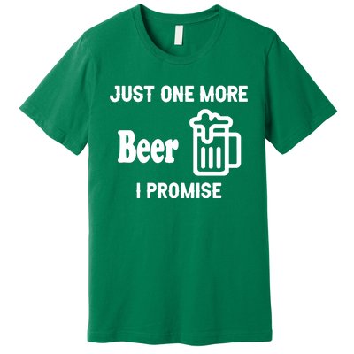 I Promise Beer Lovers Just Premium T-Shirt