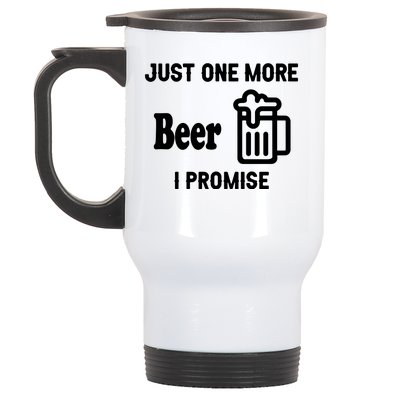 I Promise Beer Lovers Just Stainless Steel Travel Mug