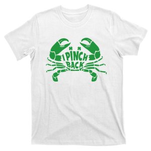 I Pinch Back Cancer Green T-Shirt