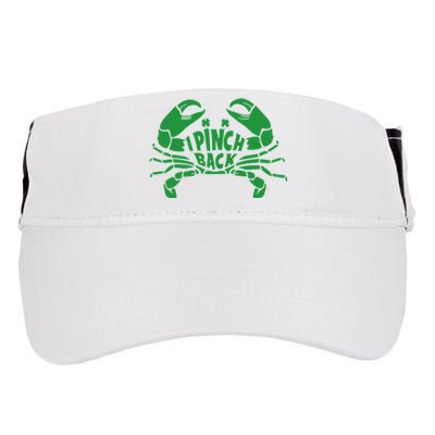 I Pinch Back Cancer Green Adult Drive Performance Visor