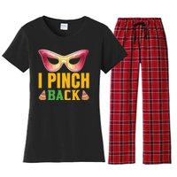 I Pinch Back Women's Flannel Pajama Set