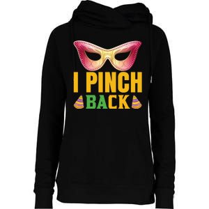 I Pinch Back Womens Funnel Neck Pullover Hood