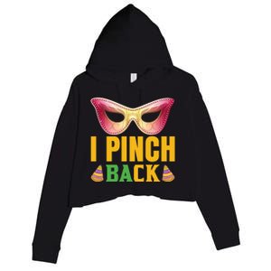 I Pinch Back Crop Fleece Hoodie