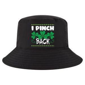 I Pinch Back Shamrock Funny St Patricks Day Cool Comfort Performance Bucket Hat