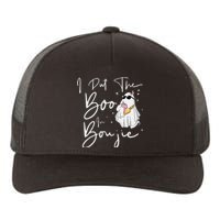 I Put Boo In Boujie Funny Halloween Boujee Cute Boo Yupoong Adult 5-Panel Trucker Hat