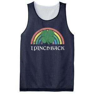 I Pinch Back Shamrock St. Patrick's Day Saint Paddys Rainbow Mesh Reversible Basketball Jersey Tank