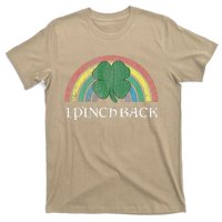 I Pinch Back Shamrock St. Patrick's Day Saint Paddys Rainbow T-Shirt