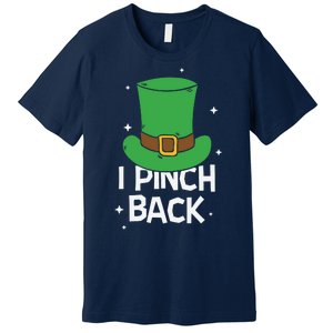 I Pinch Back Leprechaun St Patricks Day Premium T-Shirt