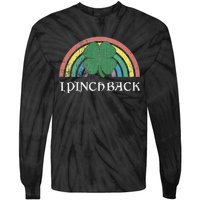 I Pinch Back Shamrock St. Patrick's Day Saint Paddys Rainbow Tie-Dye Long Sleeve Shirt