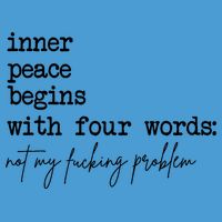 Inner Peace Begins With Four Words Not My Fking Problem Tie Dye Hoodie