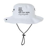 Inner Peace Begins With Four Words Not My Fking Problem Bucket Hat