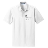 Inner Peace Begins With Four Words Not My Fking Problem Dry Zone Grid Polo