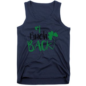 I Pinch Back Funny St. Patrick's Day Tank Top