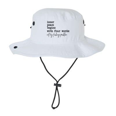 Inner Peace Begins With Four Words Not My Fking Problem T Bucket Hat