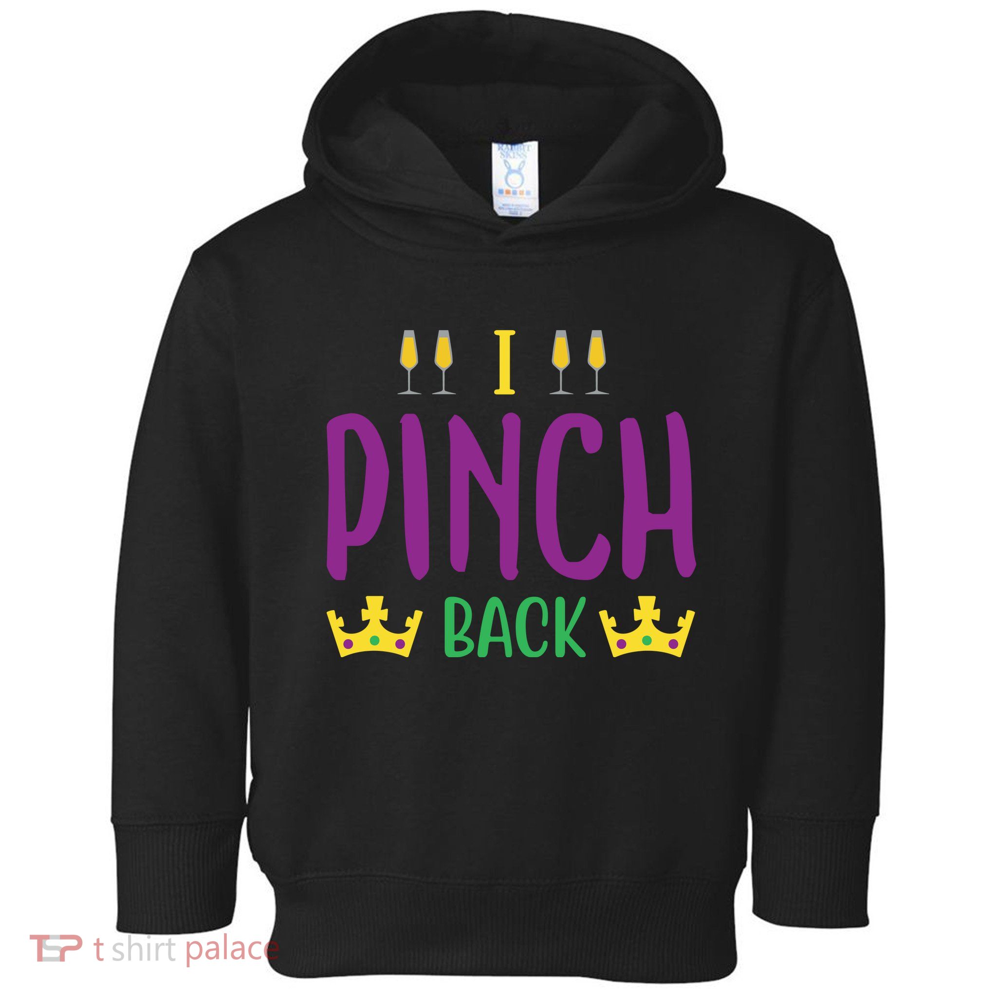 I Pinch Back Toddler Hoodie