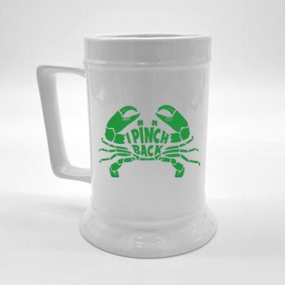 I Pinch Back Crayfish Funny St Patrick's Day Irish Day Beer Stein