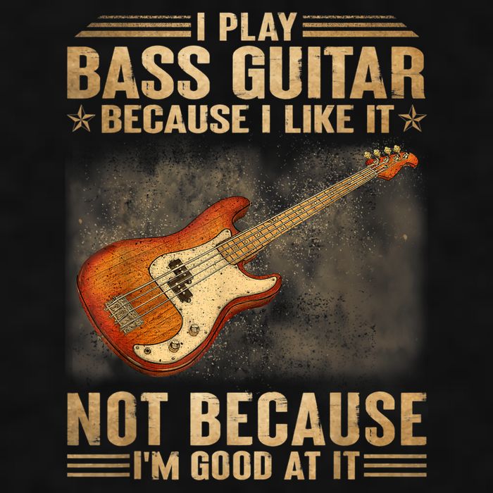 I Play Bass Guitar Because I Like It Not Because I'm Good At Ladies PosiCharge Tri-Blend Wicking Tank