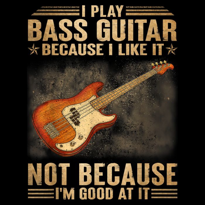 I Play Bass Guitar Because I Like It Not Because I'm Good At Baby Bodysuit