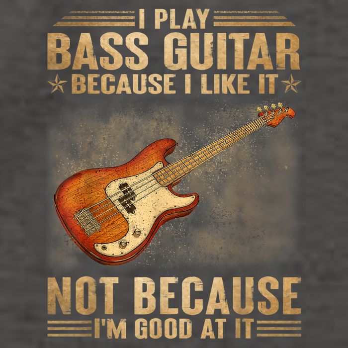 I Play Bass Guitar Because I Like It Not Because I'm Good At Vector Backpack