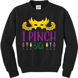 I Pinch Back Kids Sweatshirt