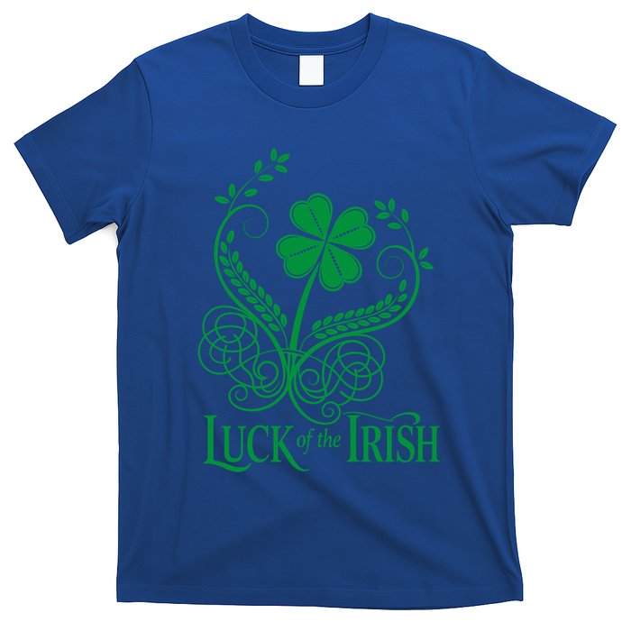 Irish Pride Clover Celtic Patterns Shamrock Luck Of Irish Gift T-Shirt