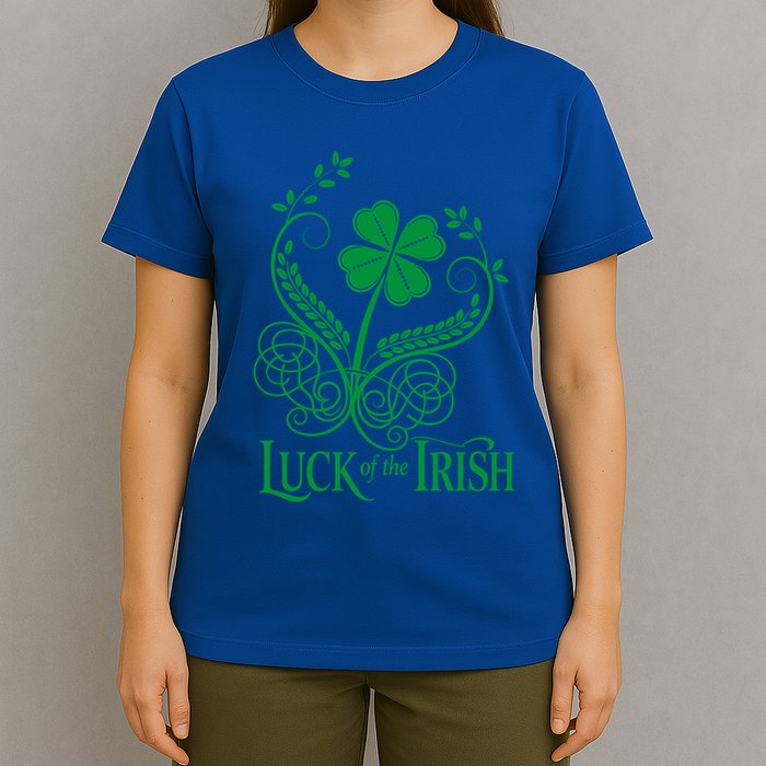 Irish Pride Clover Celtic Patterns Shamrock Luck Of Irish Gift T-Shirt